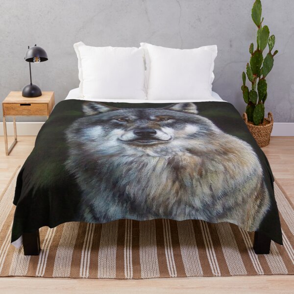 Item preview, Wolf | Fine Art Design from an Original Painting by Roberto Rizzo designed and sold by Roberto Rizzo.