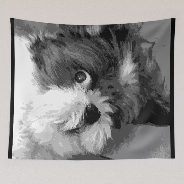 Item preview, Say What? Cute Shih Tzu dog art designed and sold by Glimmersmith.