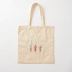 Dental implant procedure, dental anatomy Cotton Tote Bag