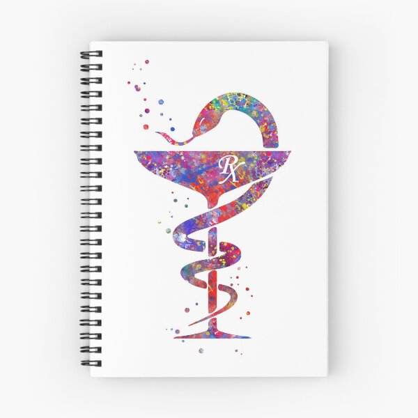 Item preview, Pharmacist symbol, watercolor pharmacist symbol, pharmacist symbol print designed and sold by Rosaliartbook.