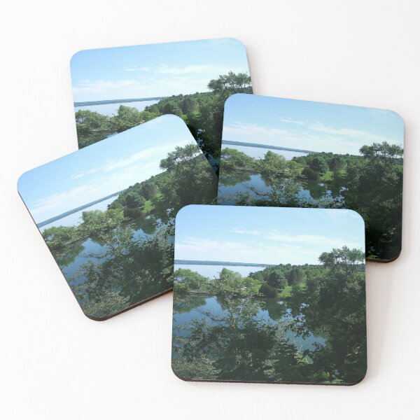 Item preview, Beautiful Bay Surrounded by Trees, Photography by Courtney Hatcher designed and sold by cghatcherart.
