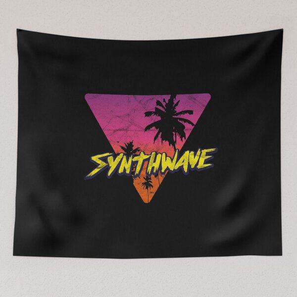 Item preview, Synthwave Retrowave Aesthetic Vintage Drive Laser Miami 80s design designed and sold by A-Fashion.