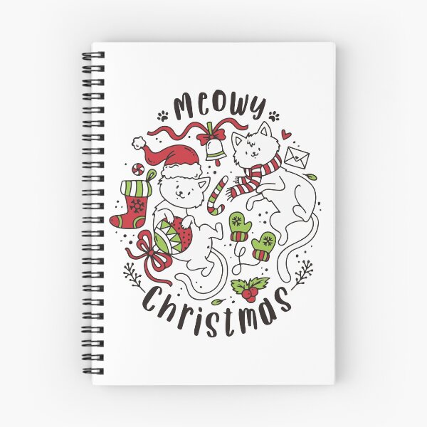 Item preview, meowy christmast designed and sold by mevvo.