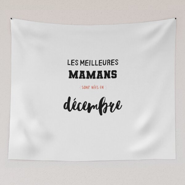 Aperçu de l'œuvre Les Meilleures Mamans Sont Nées En Décembre T-Shirt Fun Ajusté Birthday Anniversaire créée et vendue par Sandydesign.