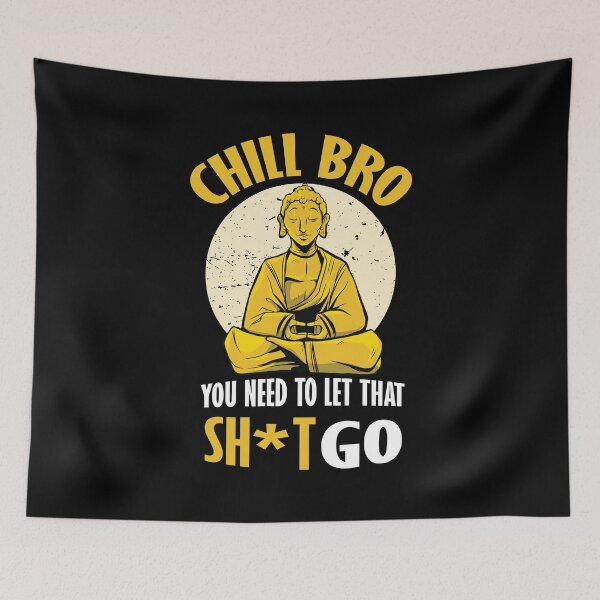 Item preview, Chill Bro Buddha. designed and sold by emphatic.