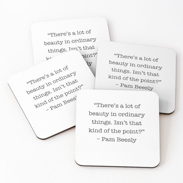 Item preview, Pam Beesly Quote, The Office designed and sold by moss&moon designs.