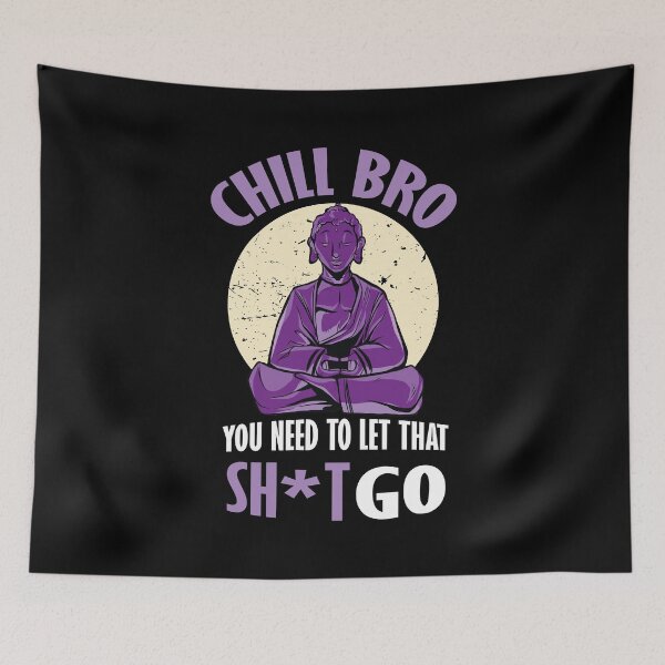 Item preview, Chill Bro Buddha. designed and sold by emphatic.