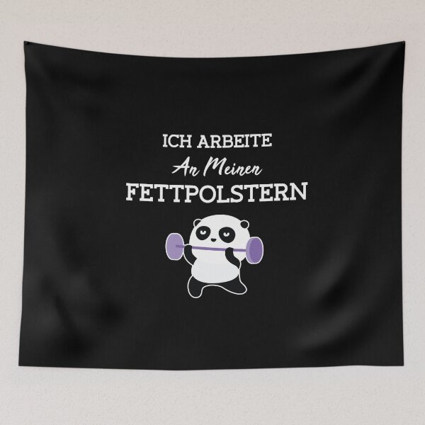 Item preview, I'm working on my fat pads Panda Fitness designed and sold by MooonTees.