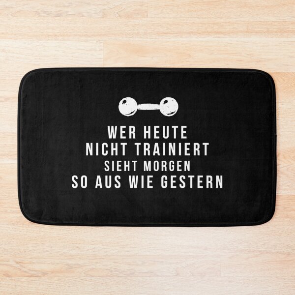 Item preview, Who Does Not Exercise Today Fitness Training Dumbbell designed and sold by MooonTees.