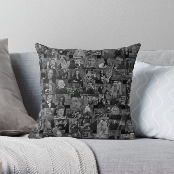 Addams Family Throw Pillow