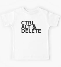 CTRL ALT DELETE Kids Tee