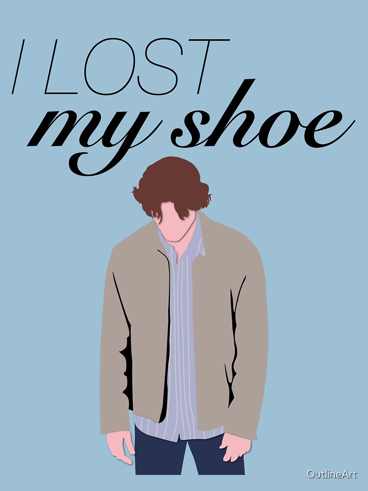 &quot;I Lost My Shoe Sam Winchester&quot; Tshirt by OutlineArt