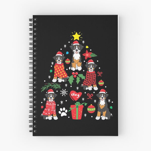 Item preview, Bernedoodle Christmas Ornament Tree designed and sold by rafaeltto.