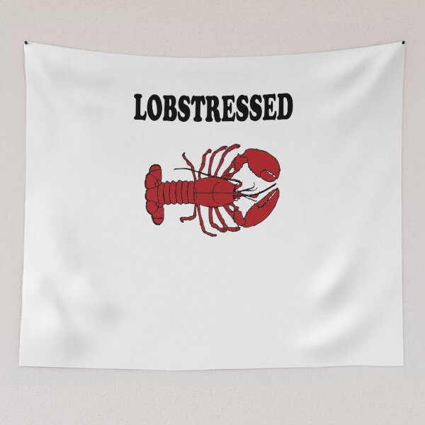 Item preview, Lobster Lobster pun designed and sold by zejose.