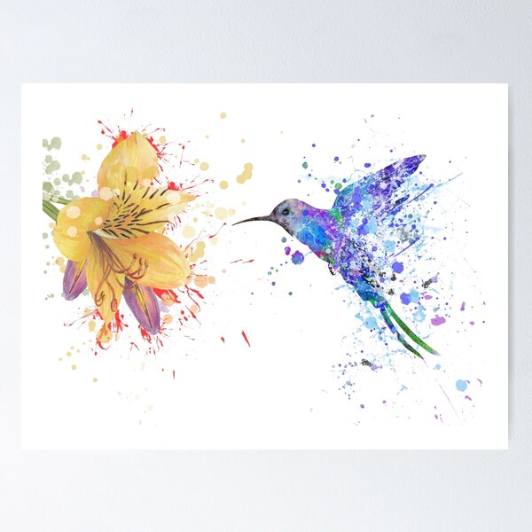 Item preview, Hummingbird designed and sold by Rosaliartbook.