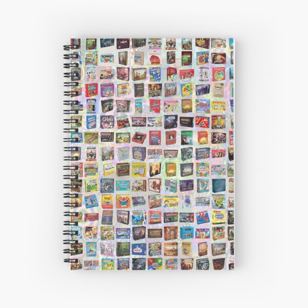 Board Games Spiral Notebook