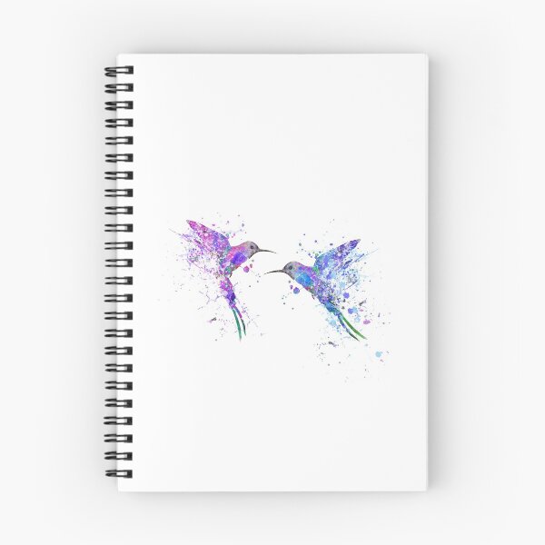 Item preview, Hummingbirds in love designed and sold by Rosaliartbook.