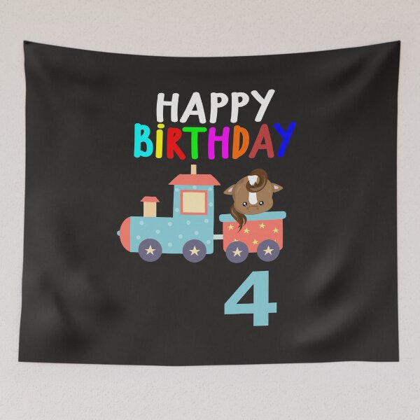 Item preview, 4th birthday horse designed and sold by Ibu83.