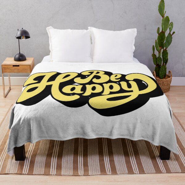 Item preview, Be happy quote illustration text cool tumblr aesthetic lettering  designed and sold by vanessavolk.