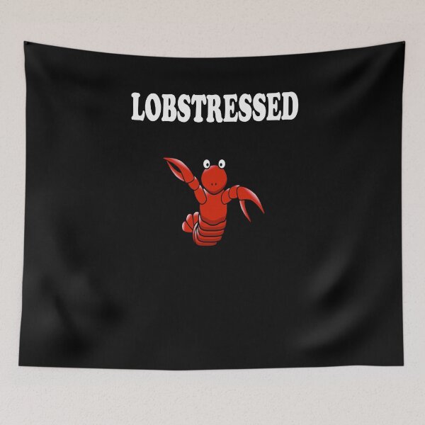 Item preview, Lobster Lobster pun designed and sold by zejose.