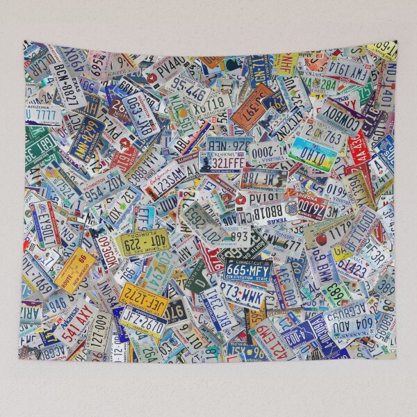 Item preview, License Plates designed and sold by Montage-Madness.