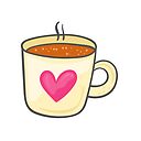 Coffee Cup Cute Illustration Tumblr Aesthetic Icon Ipad Case Skin By Vanessavolk Redbubble