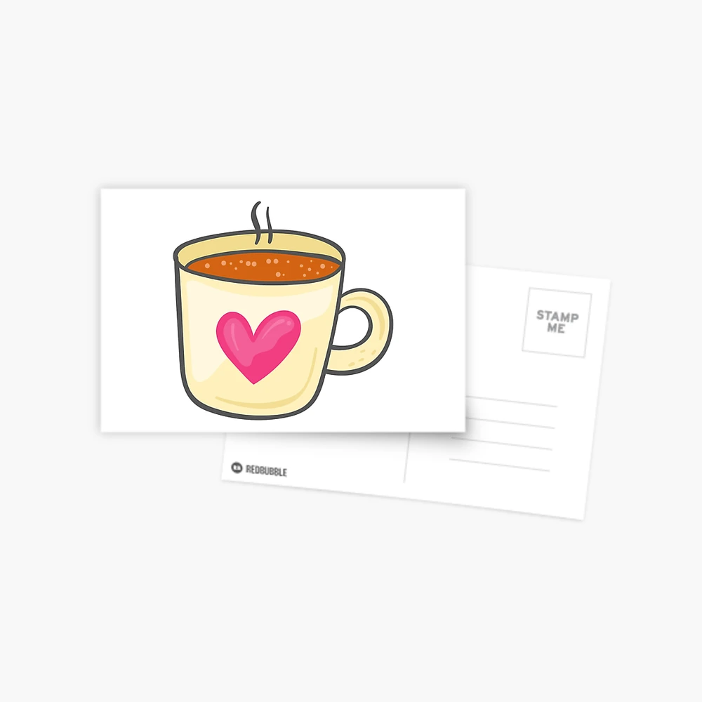 Coffee Cup Cute Illustration Tumblr Aesthetic Icon  Hardcover Journal for  Sale by vanessavolk