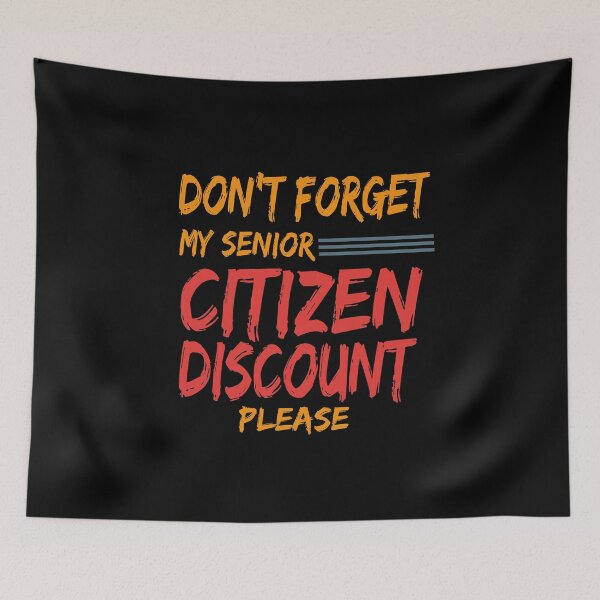 Item preview, Senior Citizen Texting Codes Discount - senior citizen age T-Shirt designed and sold by Merchall  store.