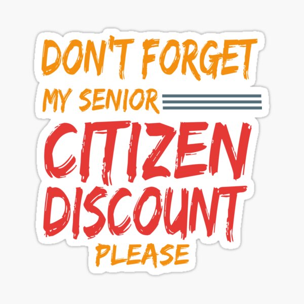 Senior Citizen Texting Codes Discount - senior citizen age T-Shirt