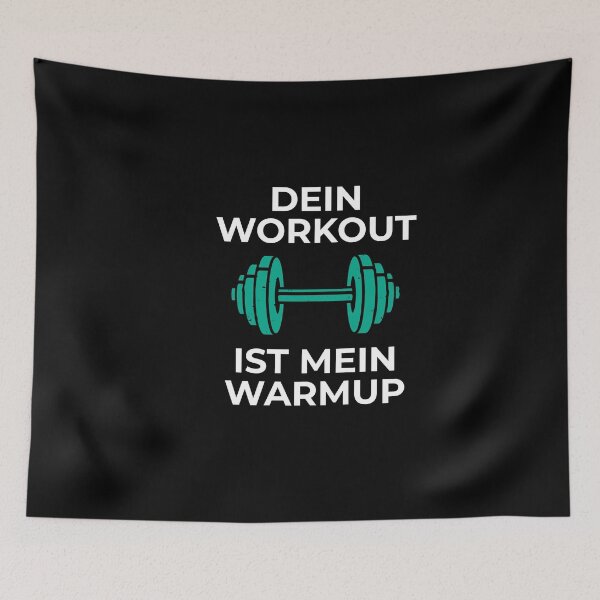 Item preview, Your workout My Warmup Training Sport Fitness designed and sold by MooonTees.