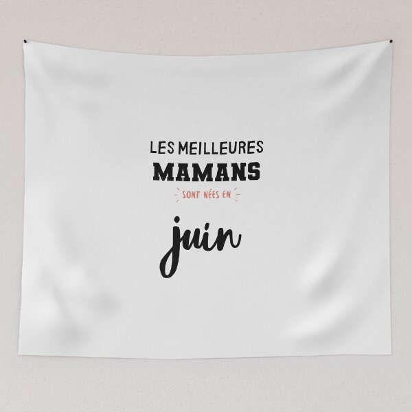 Aperçu de l'œuvre Les Meilleures Mamans Sont Nées En Juin T-Shirt Fun Ajusté Birthday Anniversaire créée et vendue par Sandydesign.