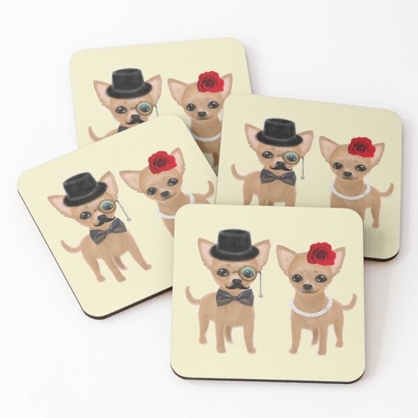 Item preview, chihuahua couple designed and sold by ultimawiz.