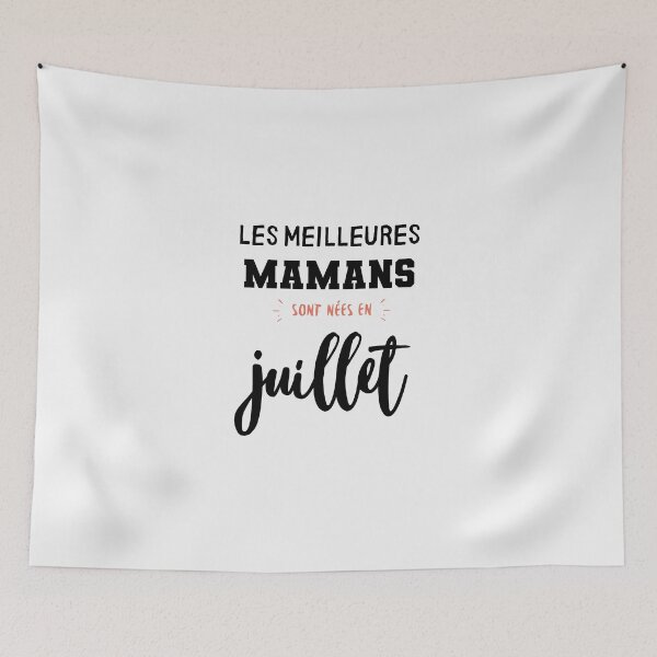 Aperçu de l'œuvre Les Meilleures Mamans Sont Nées En Juillet T-Shirt Fun Ajusté Birthday Anniversaire créée et vendue par Sandydesign.