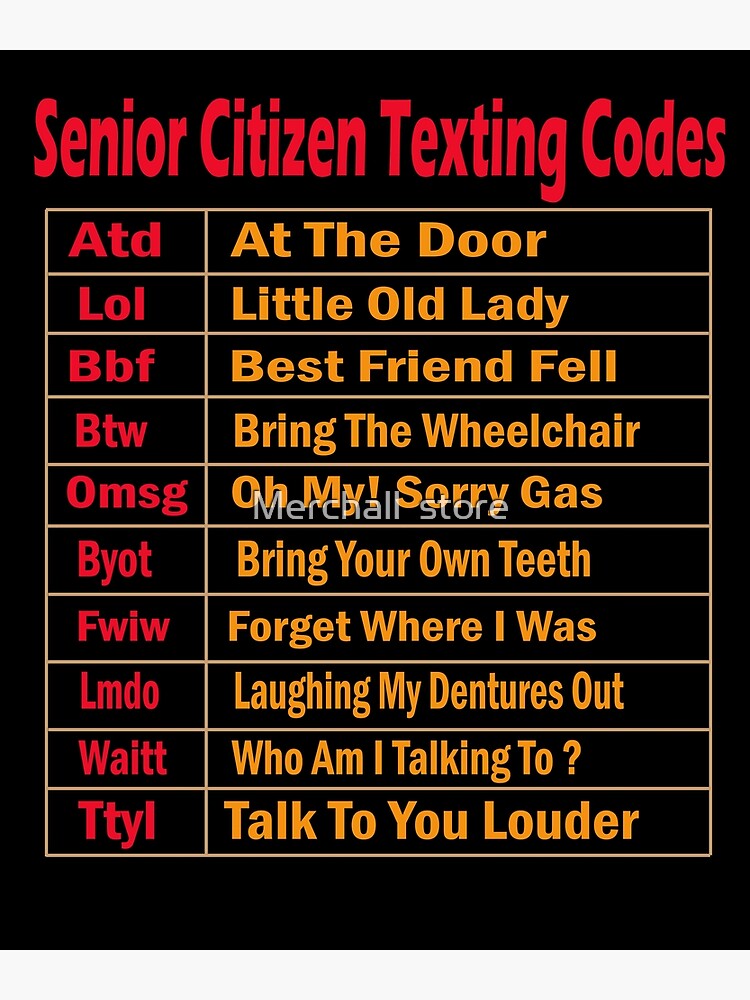 Senior Citizen Texting Code Mug, Gifts for Senior Citizens, Gift for Senior  Women and Men, Funny Gag Gifts for Older People, Senior Citizen 