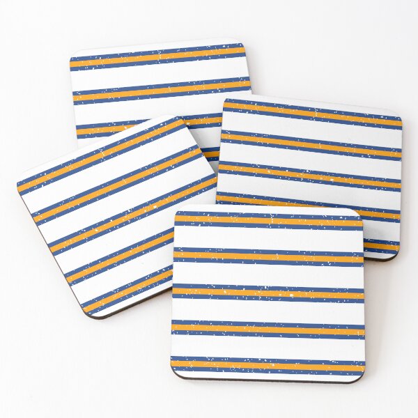 Item preview,  Leeds United White Yellow Blue Bar Scarf Design designed and sold by Sporting Colour.
