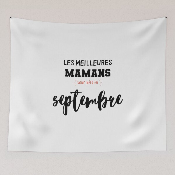 Aperçu de l'œuvre Les Meilleures Mamans Sont Nées En Septembre Fun Ajusté Birthday Anniversaire créée et vendue par Sandydesign.