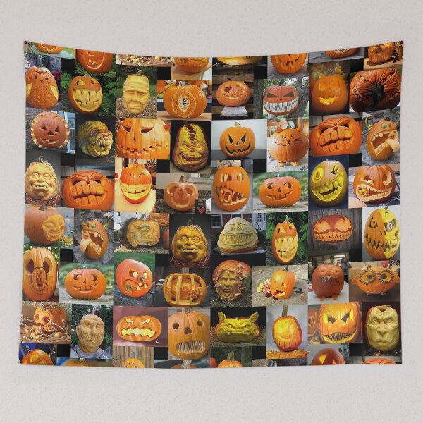 Item preview, Pumpkin Faces designed and sold by Montage-Madness.