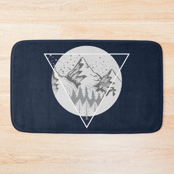 Item preview, Geometric Mountain designed and sold by MaddiLoppnow.