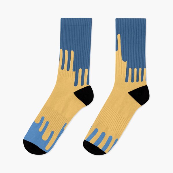 Item preview, Liquid Style Pattern Blue And Yellow designed and sold by MclaughlinGifts.