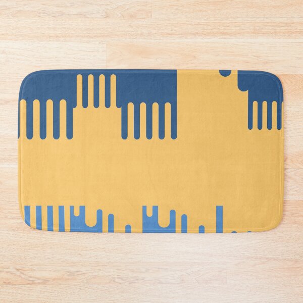 Item preview, Liquid Style Pattern Blue And Yellow designed and sold by MclaughlinGifts.