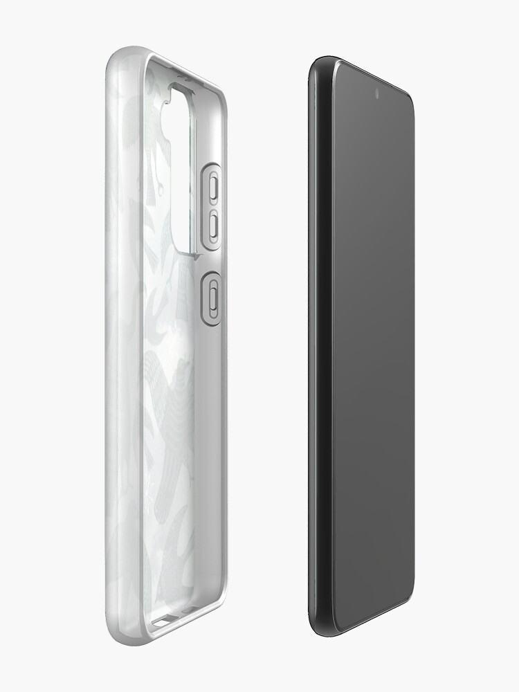 Alternate view of Ancient Green Birds Samsung Galaxy Phone Case