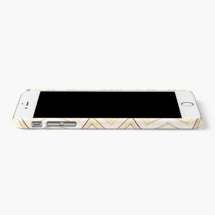 Alternate view of Zig Zag Dreams Watercolor Wonder iPhone Case