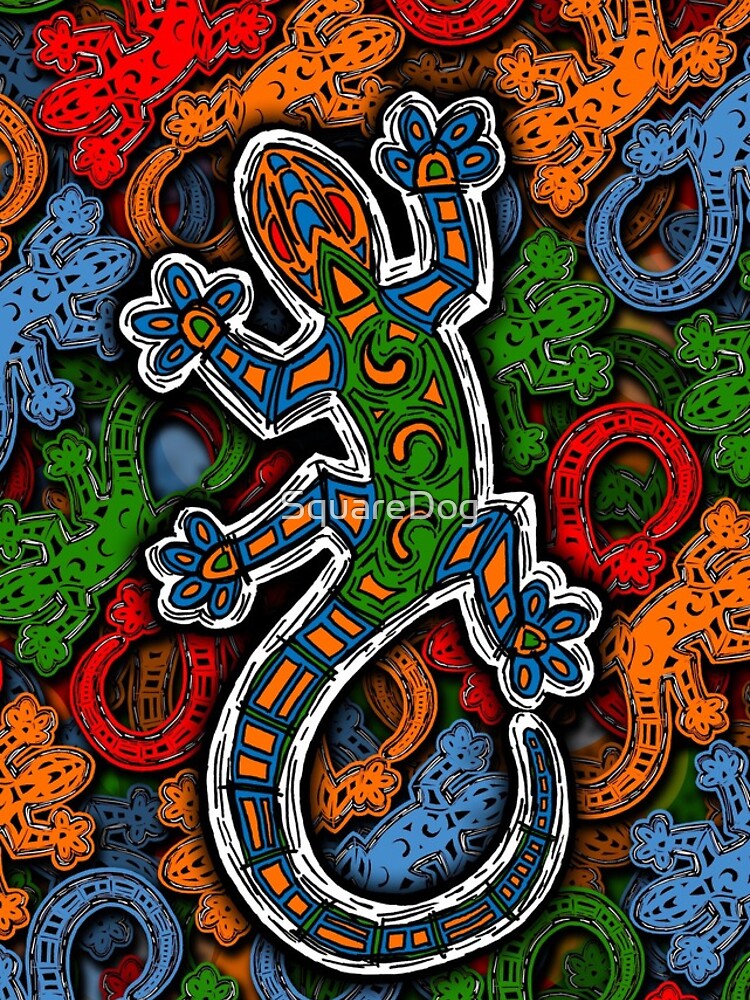 Thumbnail 4 of 4, iPhone Case, The Lizard designed and sold by SquareDog.