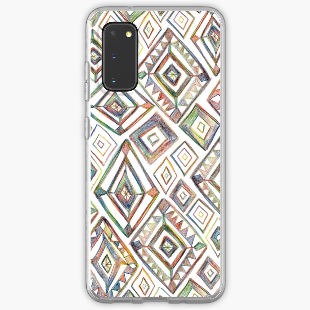Rainbow Prism on White Case & Skin for Samsung Galaxy