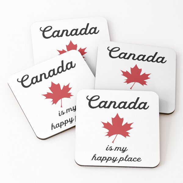 Item preview, canada is my happy place designed and sold by Vectorqueen.