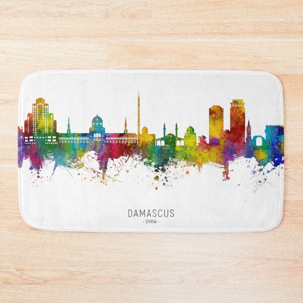 Item preview, Damascus Syria Skyline designed and sold by ArtPrints.