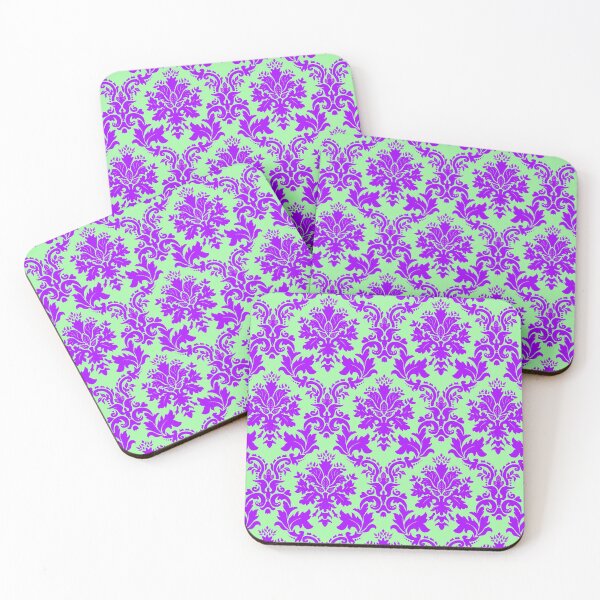 Item preview, Wallpaper - Purple on Green designed and sold by KristalStittle.