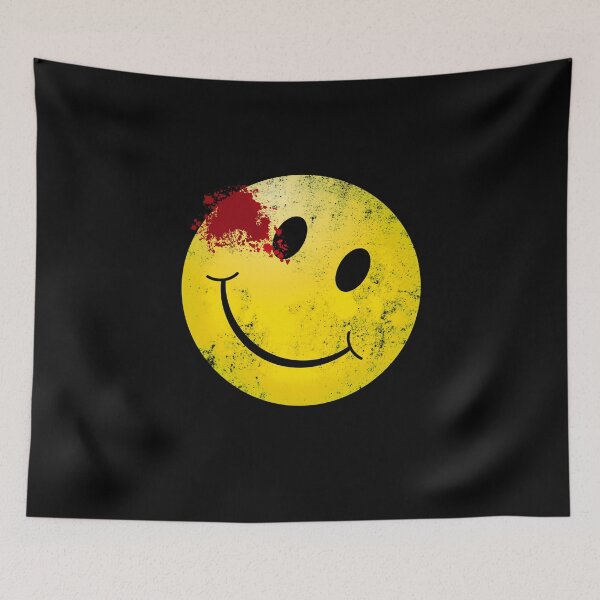 Item preview, Bloody Smiling Face Emojicon I Retro Vintage Smile Design designed and sold by Amazing Designs.