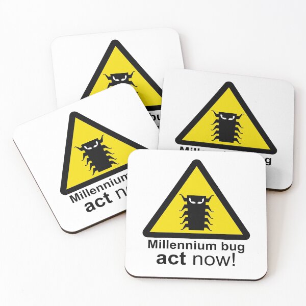 Item preview, Millennium Y2K (2000) Bug. Act Now! designed and sold by GeekRetro.