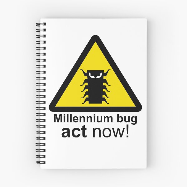 Item preview, Millennium Y2K (2000) Bug. Act Now! designed and sold by GeekRetro.